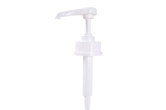 Beverage 43mm Closure Syrup Bottle Pump With Pilfer Proof Cap