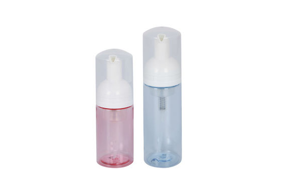 100ml 150ml Travel Size Transparent PET Foamer Pump Bottle For Facial Cleanser
