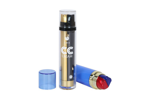 Luxury Two Tubes 15x2ml Cosmetic Pump Bottle Plastic Lotion Containers
