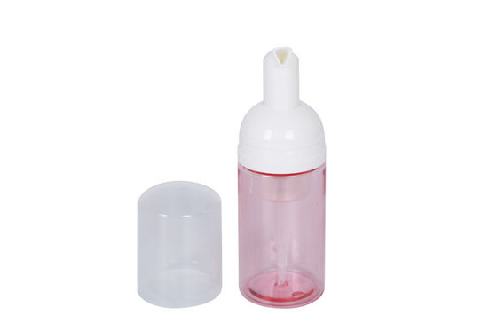 100ml 150ml Travel Size Transparent PET Foamer Pump Bottle For Facial Cleanser