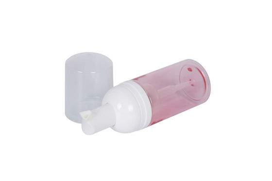 100ml 150ml Travel Size Transparent PET Foamer Pump Bottle For Facial Cleanser